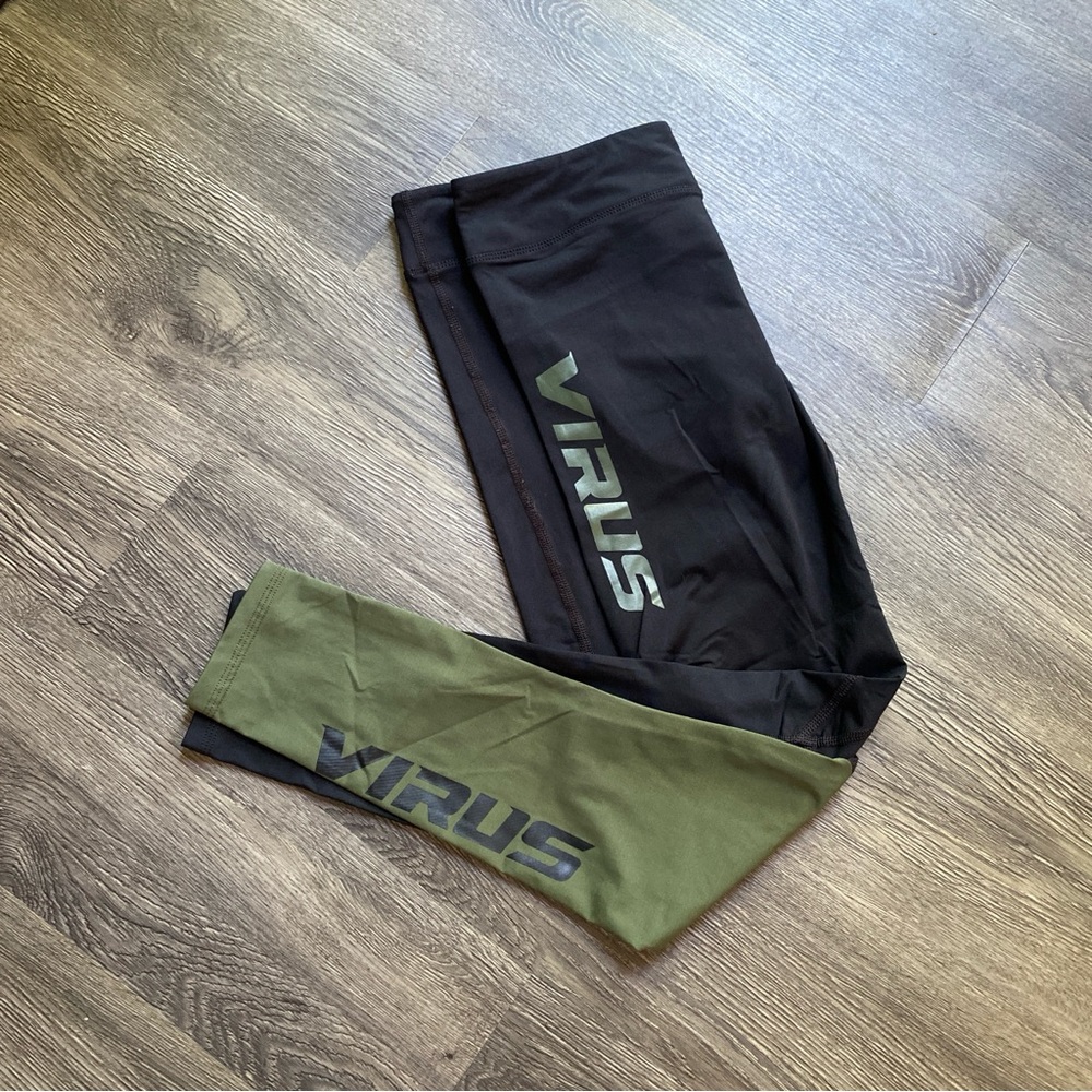 Virus fitness leggings women gym pants compression tights